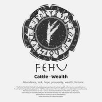 La rune viking Fehu : symbole d'abondance et de richesse