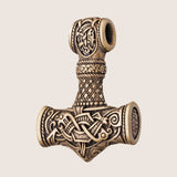 Amulette en bronze du marteau de Thor