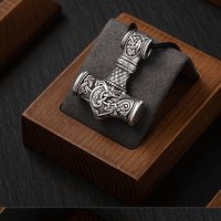 Pendentif en argent marteau de thor