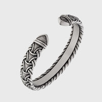 Bracelet homme viking classique en étain fait main : Ragnar Lothbrok