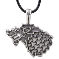 Pendentif argent Freki loup d'Odin