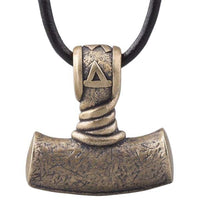 Martillo de Thor en bronce en bruto hombre o mujer