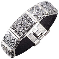 Símbolos vikings para pulseira Asgard em prata ou bronze