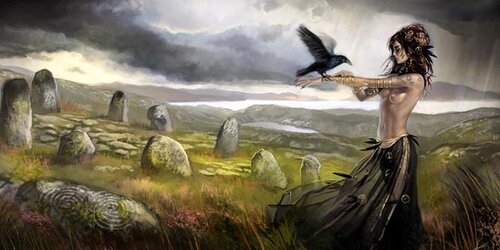 Qui était la Morrigan dans la mythologie irlandaise ?