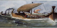 Les drakkars vikings bateaux navires