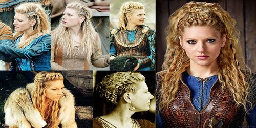 penteados vikings