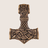 Amulette en bronze du marteau de Thor