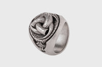 Chifres de anel de prata de Odin