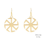 Boucle d'oreille symbole kolovrat viking