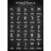 Boucle d'oreille runes viking