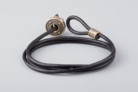 Bracelet viking hommage à Odin avec perle de bronze
