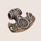 Yelmo de asombro del martillo de Thor de bronce