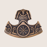 Yelmo de asombro del martillo de Thor de bronce