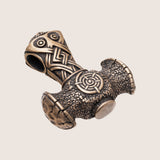 Pingente Viking Martelo de Thor Masculino Feminino de Bronze