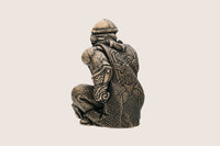 Figurine Thor en bronze italien