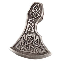 Collar Perun hacha de plata para hombre y mujer.