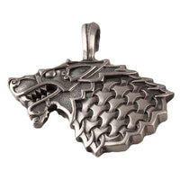 Pendentif argent Freki loup d'Odin