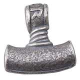 Martillo de Thor en plata cruda hombre o mujer