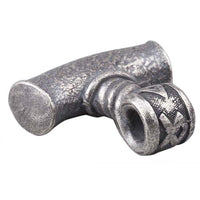 Martillo de Thor en plata cruda hombre o mujer
