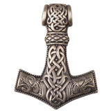 Colgante de bronce del hombre del martillo de Thor