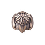 Corbeaux d'Odin bague nordique en bronze
