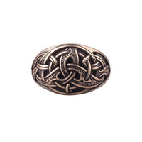 Anillo triquetra vikingo en bronce 