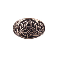 Bague triquetra viking en bronze
