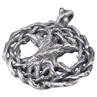 Colgante Yggdrasil en bronce plateado