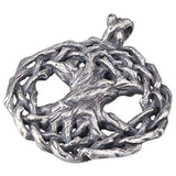 Colgante Yggdrasil en bronce plateado