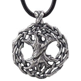 Colgante Yggdrasil en bronce plateado