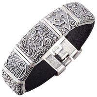 Symboles vikings pour bracelet Asgard en plaqué argent ou bronze
