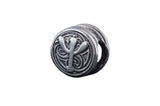 Bijoux perle de barbe viking rune Algiz en argent ou or