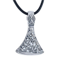 Pendentif de hache viking en argent sterling du village de Mammen