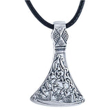 Pendentif de hache viking en argent sterling du village de Mammen