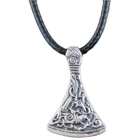 Colgante de hacha vikinga en plata de ley
