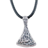 Colgante de hacha vikinga en plata de ley