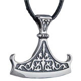 Pendentif slave en argent sterling avec lame de hache Perun
