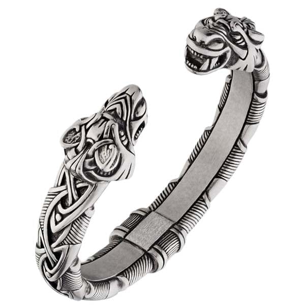 Brazalete vikingo Geri y Freki