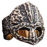 Bague bronze casque viking vieux guerrier