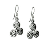 Pendientes triskele celta símbolo triskelion