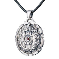 Pendentif viking Ouroboros Jormungrand en argent ou or