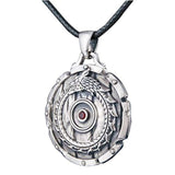 Colgante vikingo Ouroboros Jormungrand en plata u oro