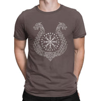T-shirt Viking Helm of Awe et Dragons