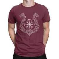T-shirt Viking Helm of Awe et Dragons
