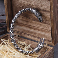 Bracelet corbeau Hugin et Munin