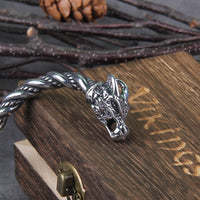Bracelet dragon viking Nidhogg et Jormungandr