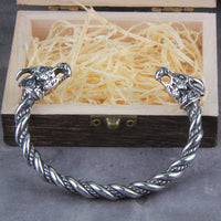 Bracelet dragon viking Nidhogg et Jormungandr