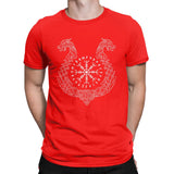 T-shirt Viking Helm of Awe et Dragons
