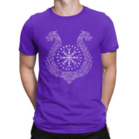 T-shirt Viking Helm of Awe et Dragons