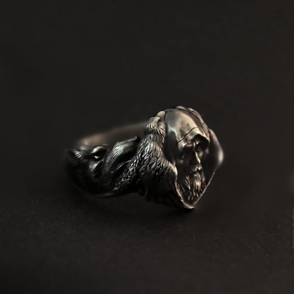 Anillo vikingo Odín